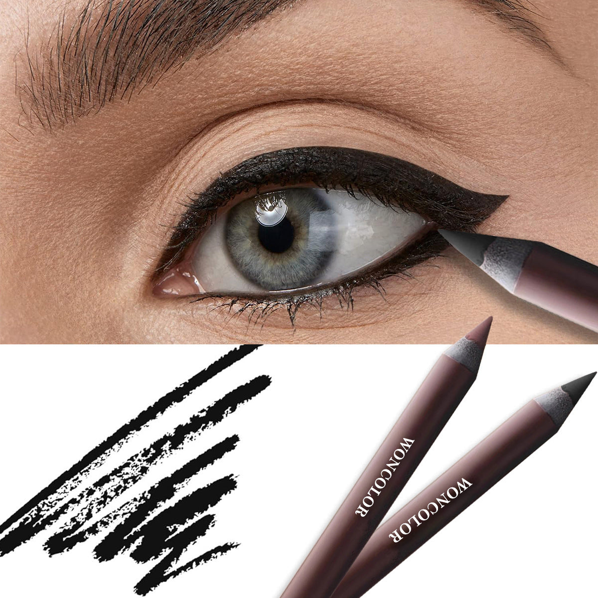 WONCOLOR 24HR Waterproof Eyeliner